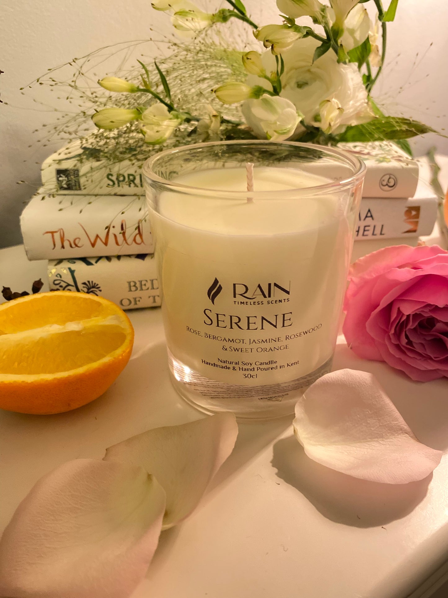 Serene Natural Soy Wax Candle 20cl