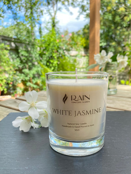 White Jasmine Natural Soy Candle 20cl