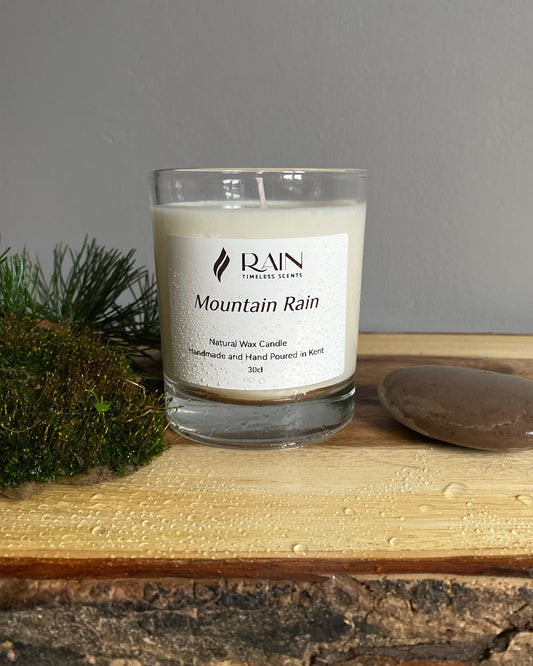 Mountain Rain Handmade Candle 30cl